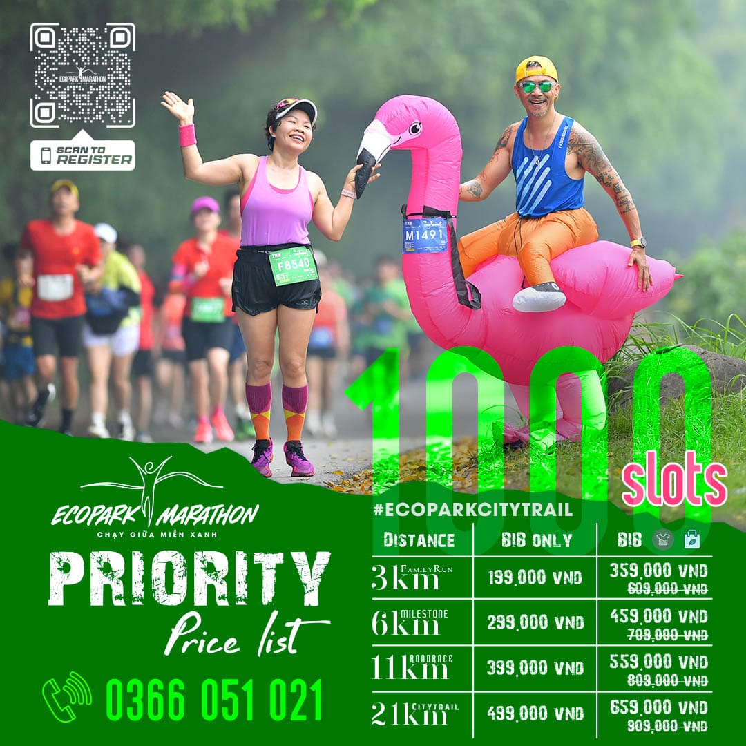 Thumbnail Priority registration portal for Ecopark City Trail 2025 race opens